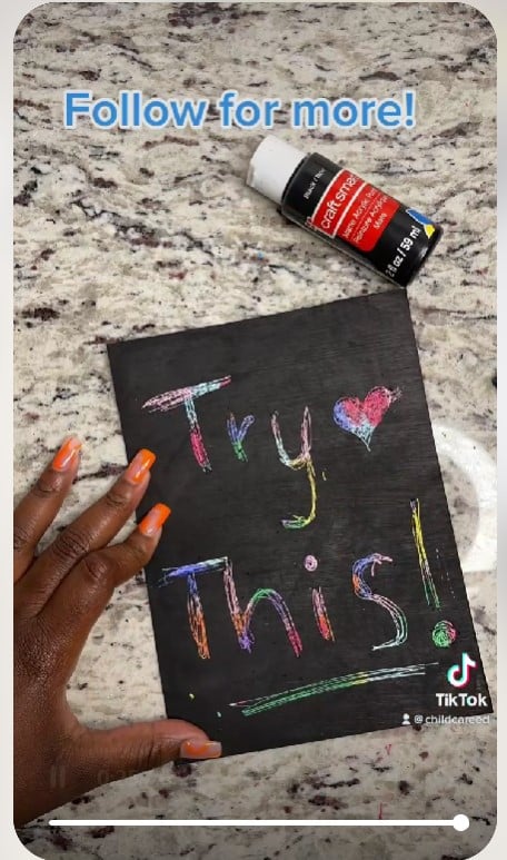 image in article Actividad de Arte de Rascar para Ni&ntilde;os